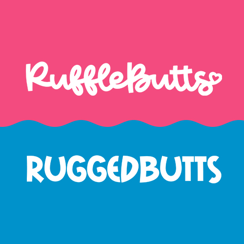 RuffleButts.com - Fuchsia w/Fuchsia Organza Stretch Pants 