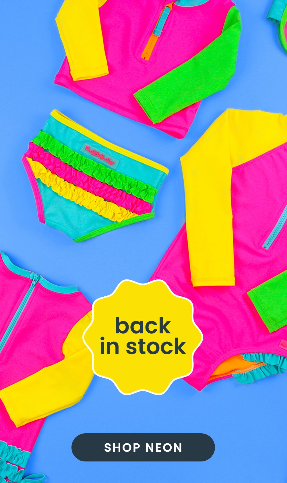 Neon Color Block Back in Stock