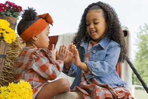 Children playing