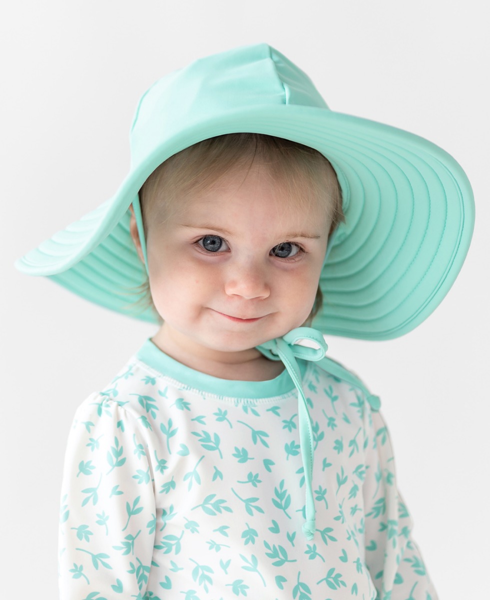 Vintage Aqua Swim Hat