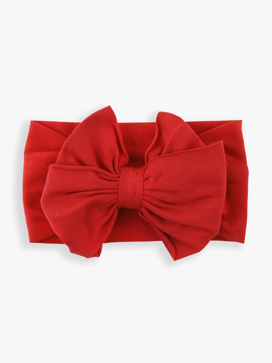 Red Big Bow Headband