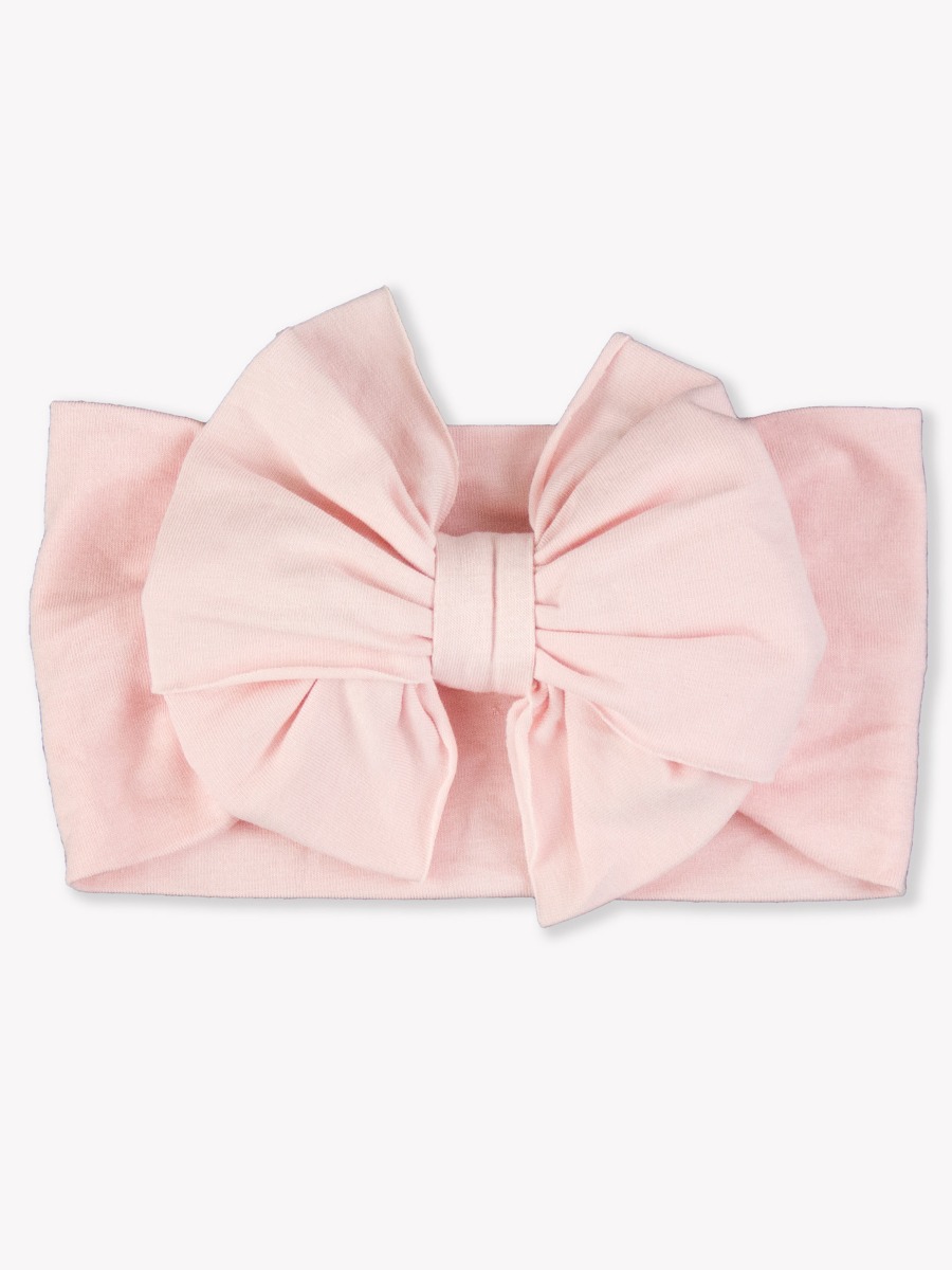 Light Pink Big Bow Headband - One Size