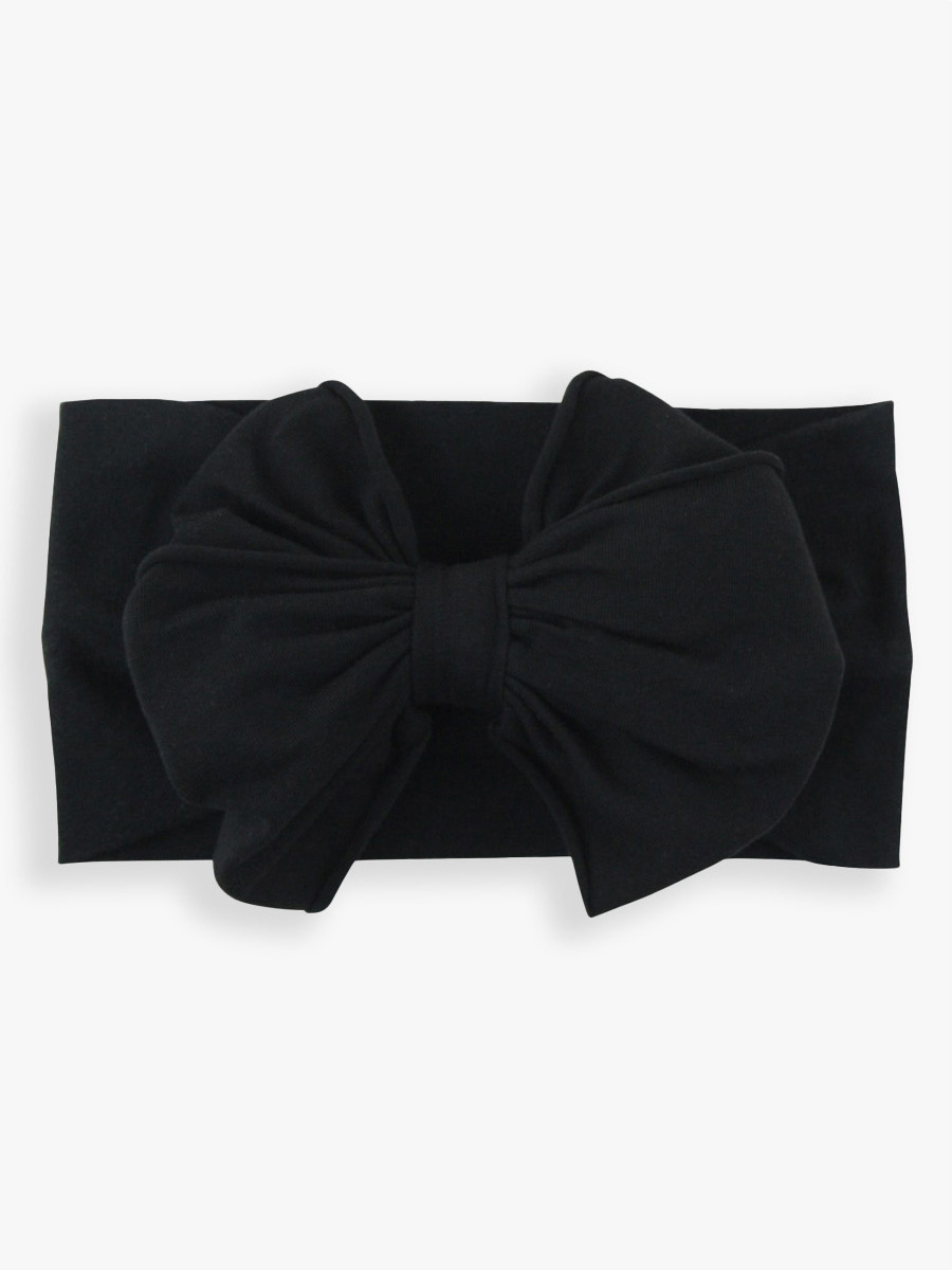 Black Big Bow Headband