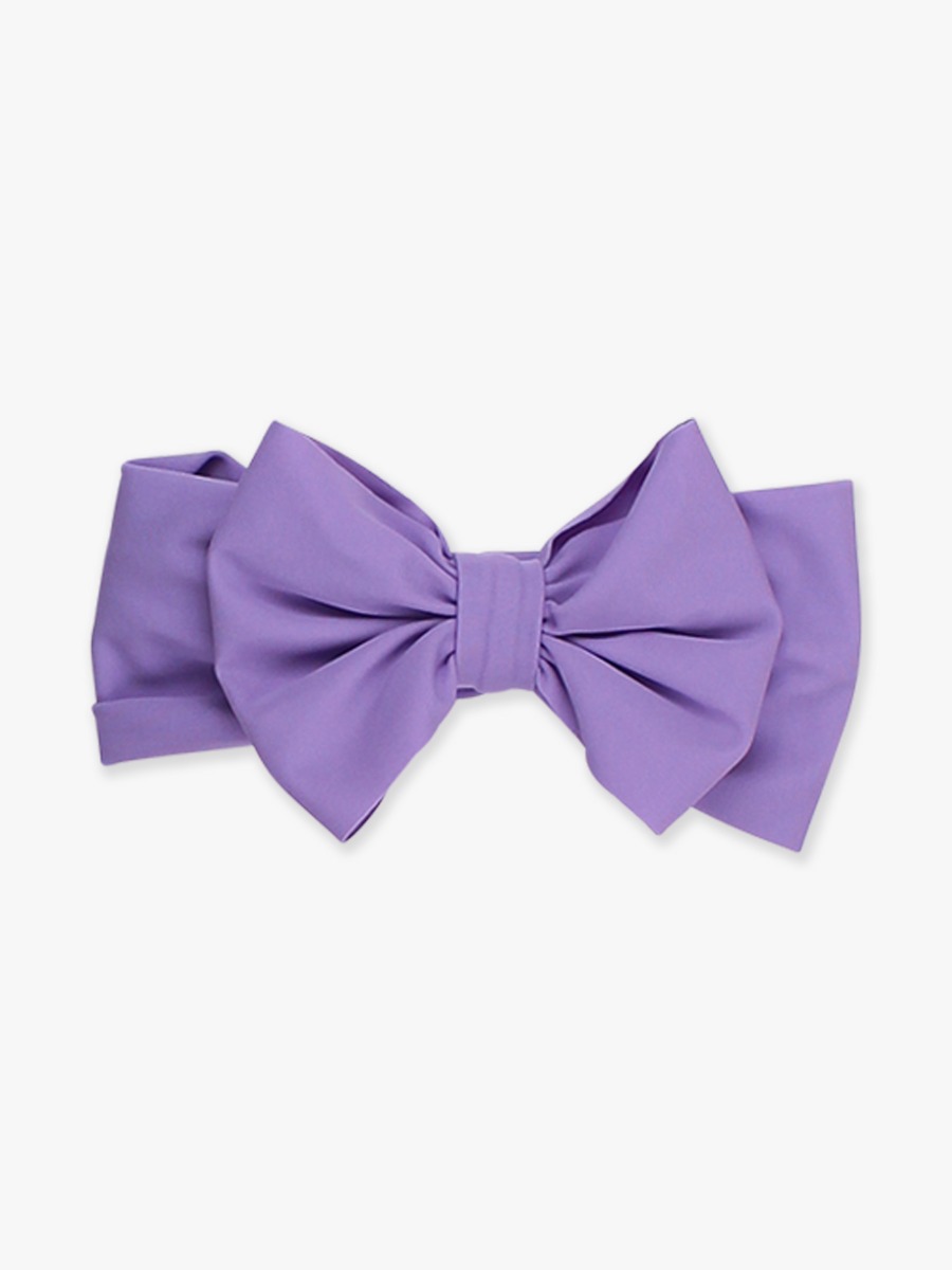Wisteria Purple Swim Bow Headband