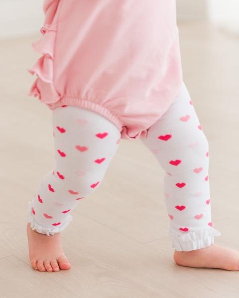 Forever and Always Patterned Footless Ruffle Tights