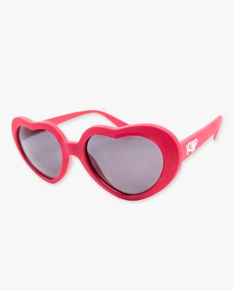 Red Heart Shaped Sunglasses