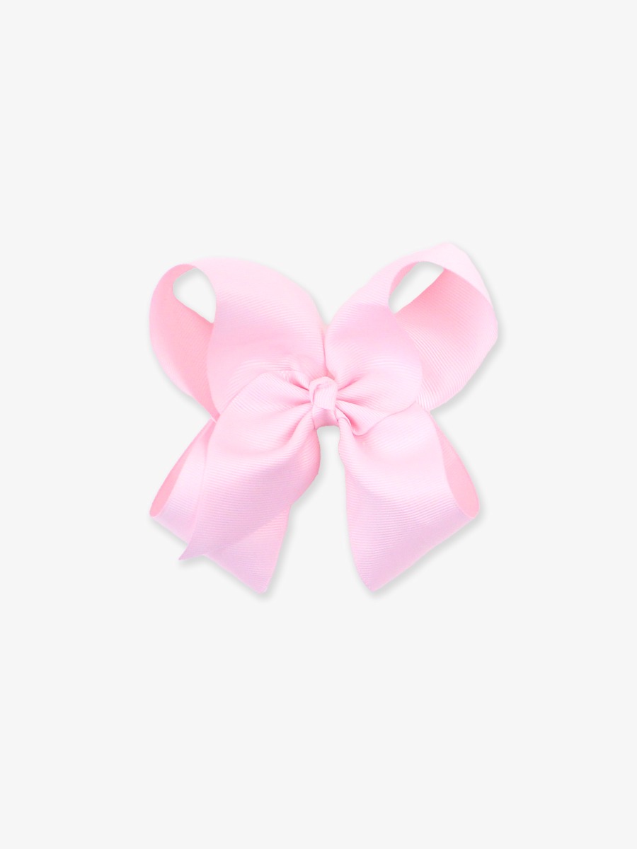 Pink Big Bow Hair Clip - One Size