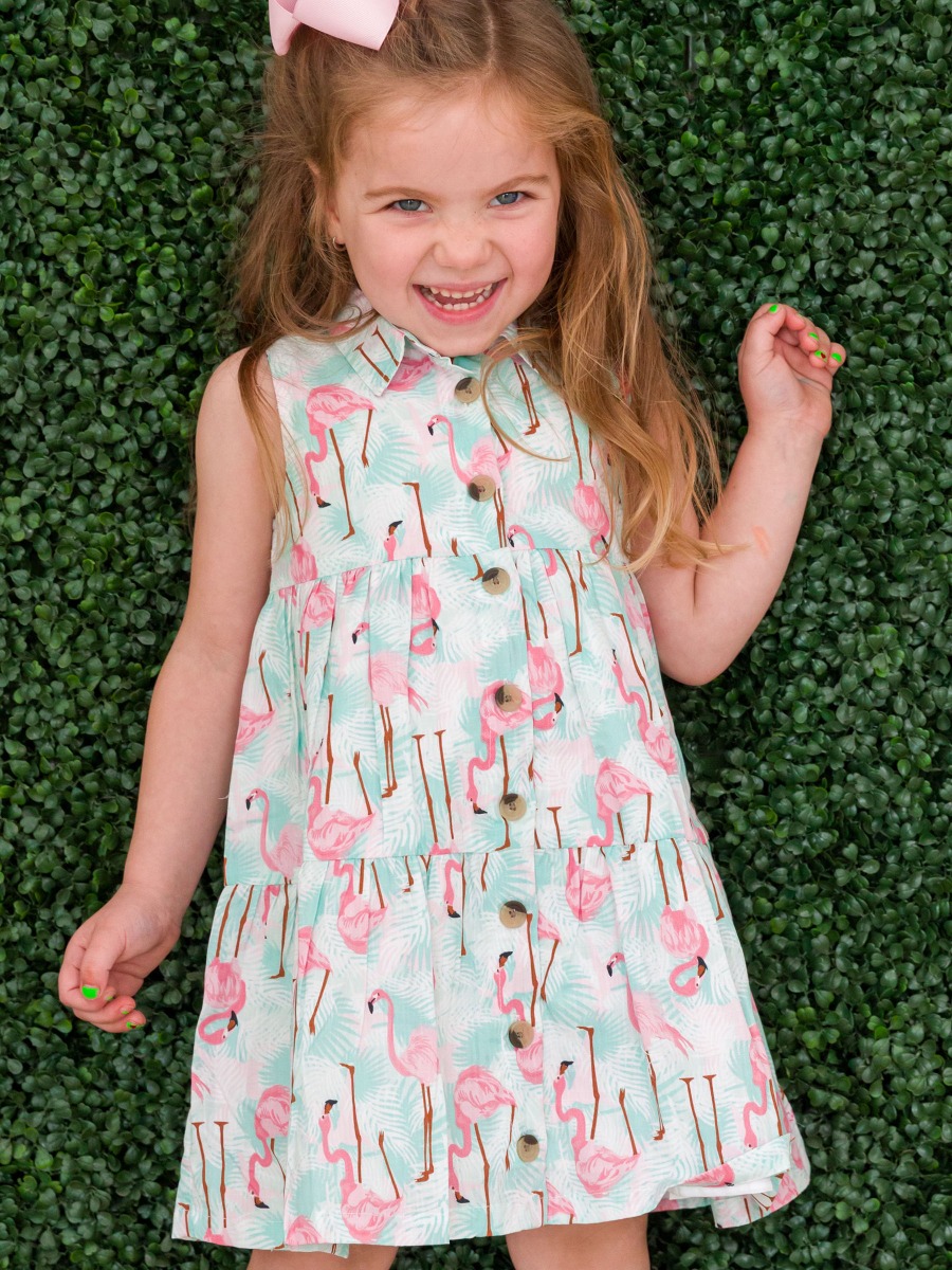 追加販売！！SOORPLOOM FRILL TEE ( Tulip Print) ※10y