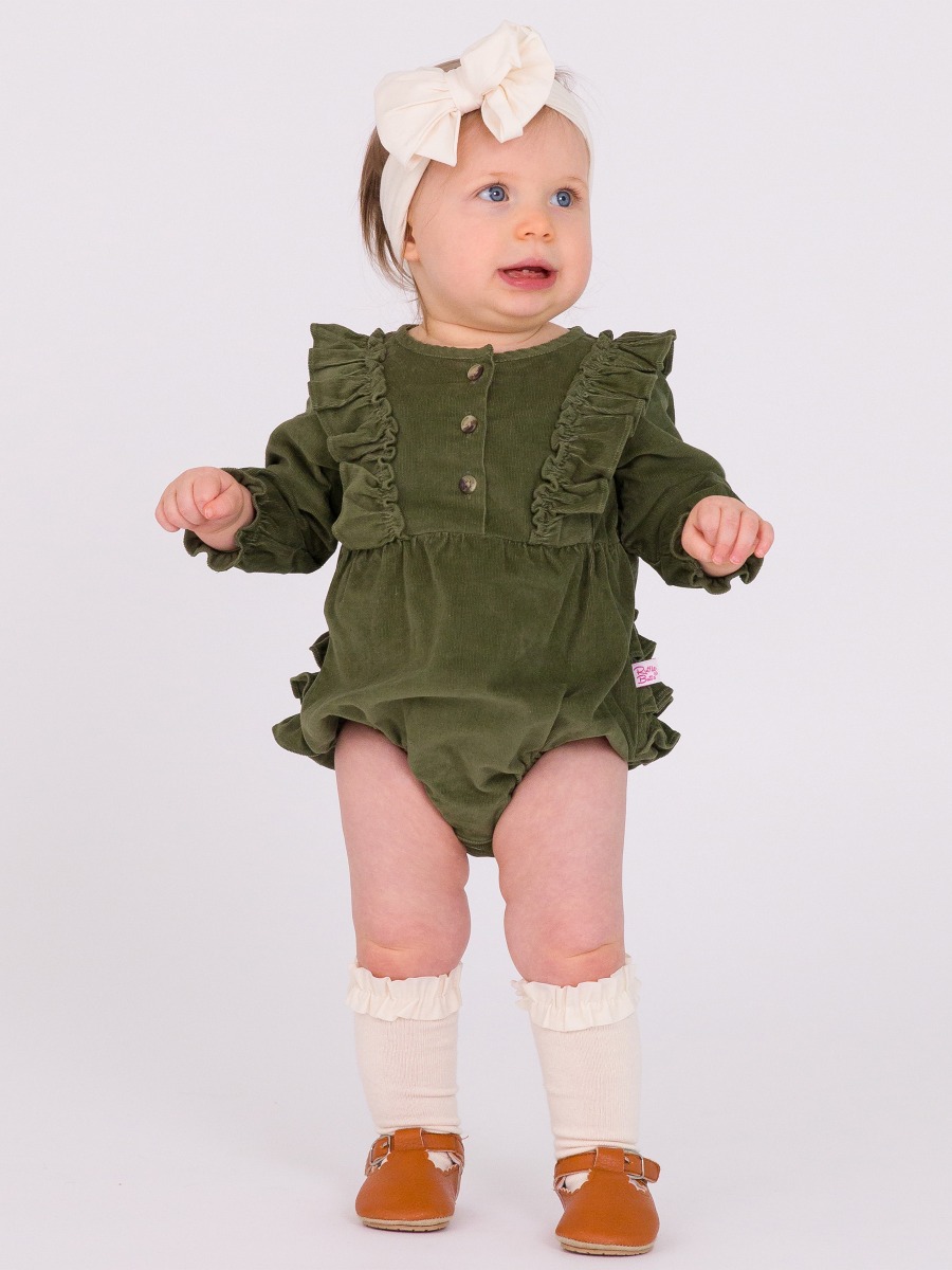 Apolina suzi corduroy romper 2-3y ロンパース Soor Ploom Oona Romper - Evergreen – Casp Baby Mommy & Me