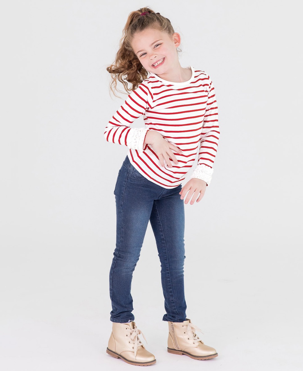 Medium Wash Skinny Jeans