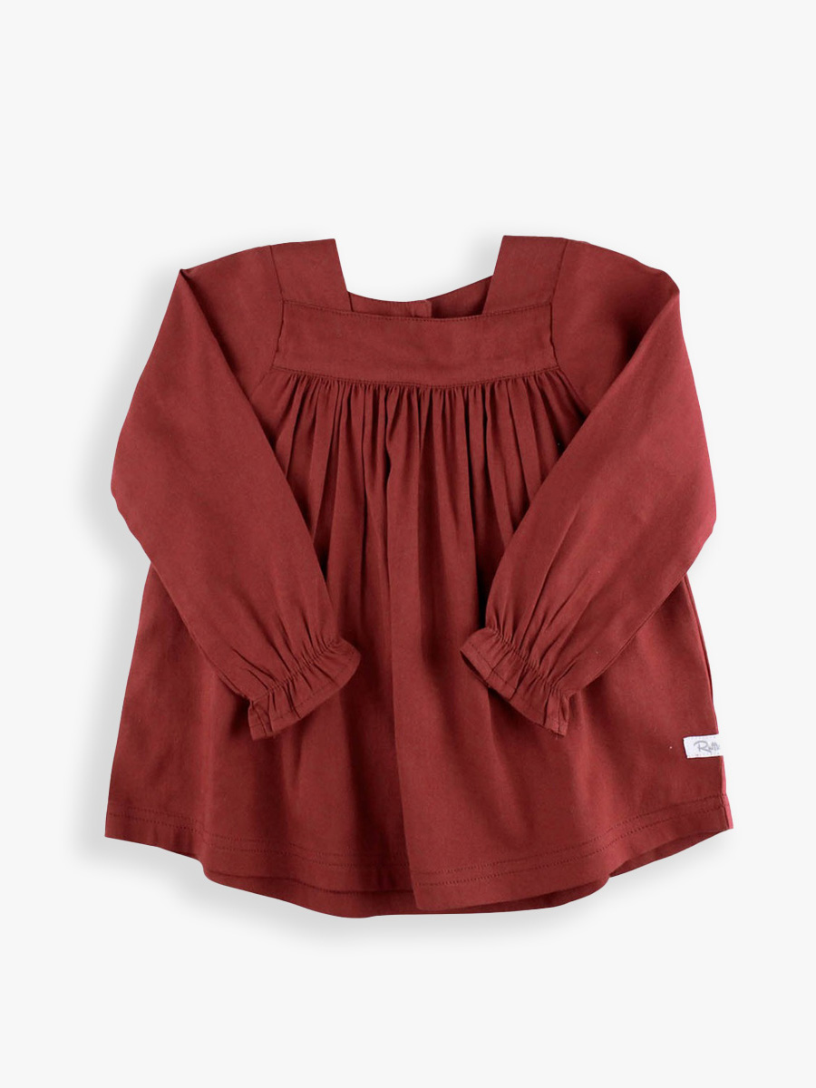 Rosewood Square Neck Top