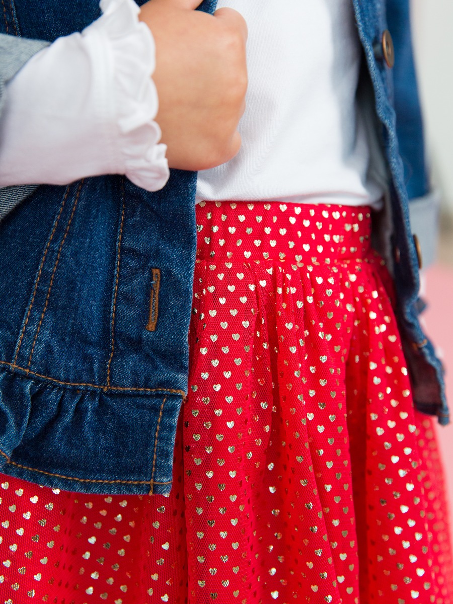 Heart Of Gold Tulle Skirt
