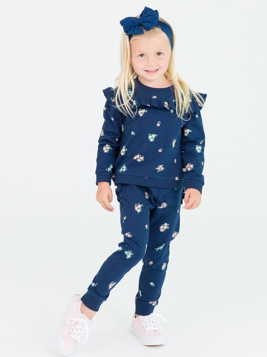 Ready To Bloom Ruffle Detail Apparel Set