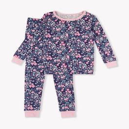Moonlit Meadow Ruffle Long Sleeve Pajama Set