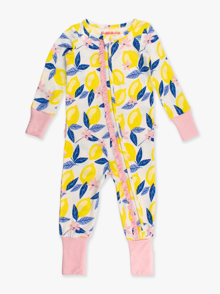 Ruffle One Piece Convertible Pajamas