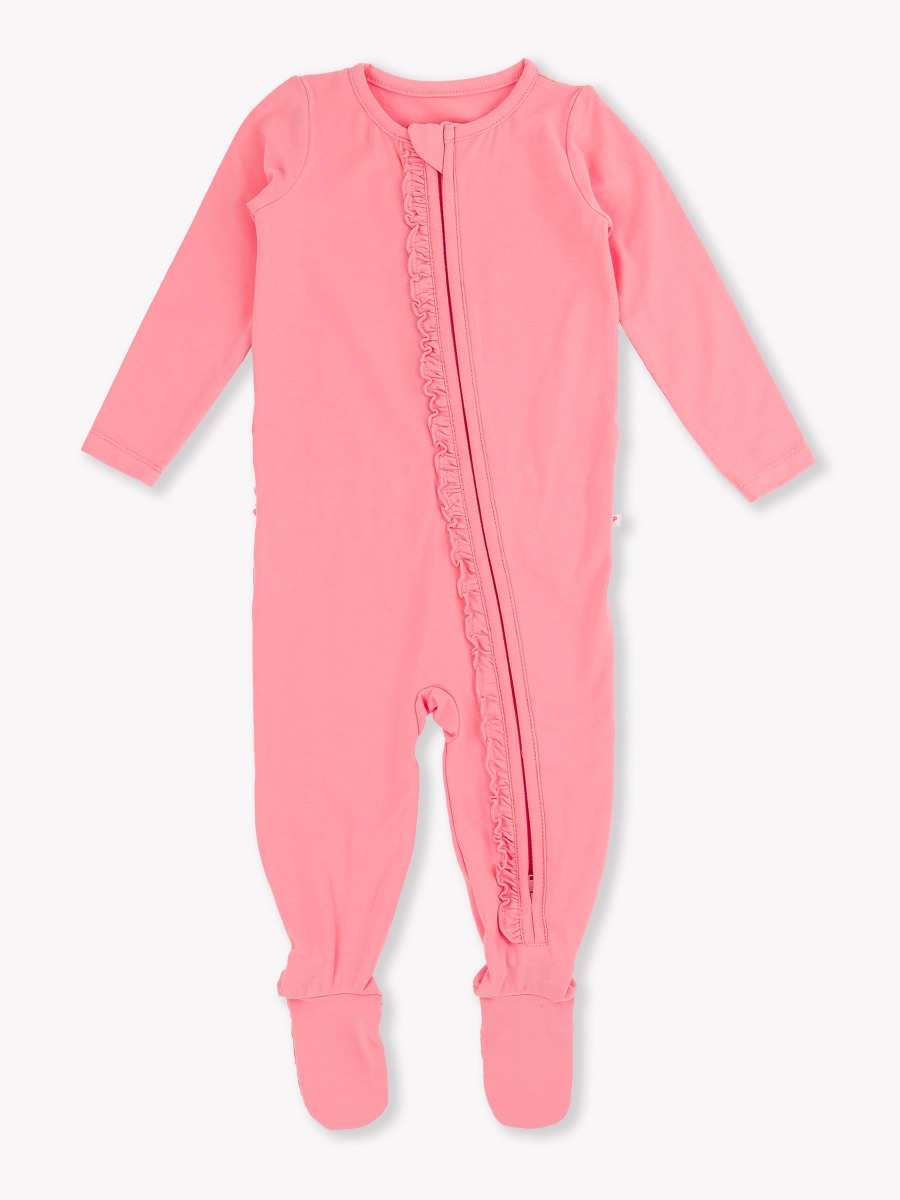 One Piece Footie Pajamas, Modal Blend