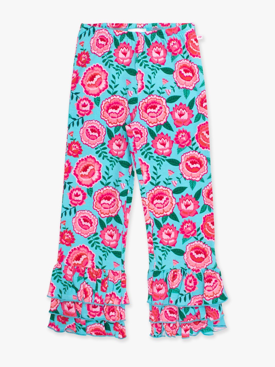 Bright Blossoms Flare Pants