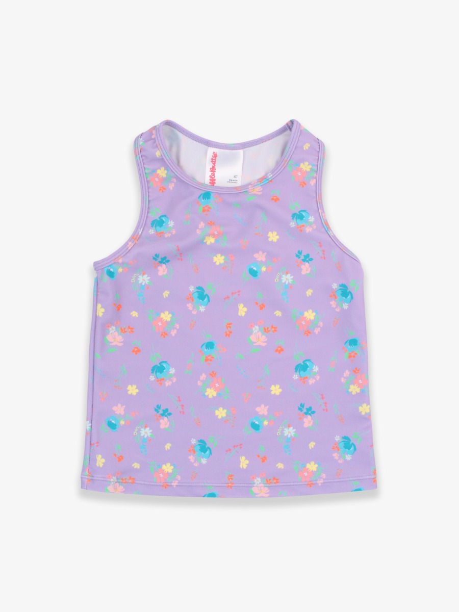 Purple Garden Active Tank Top