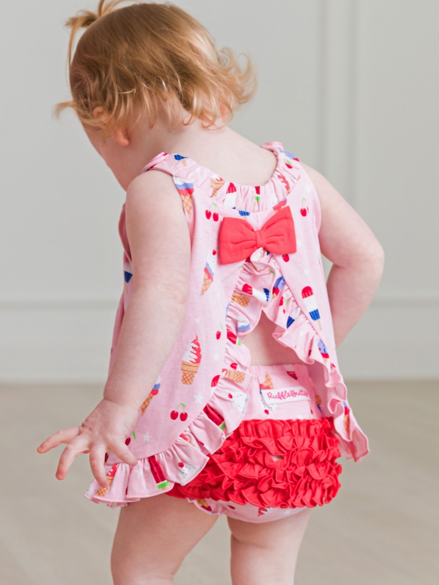 Sweet Freedom Knit Swing Top and Bloomer Set