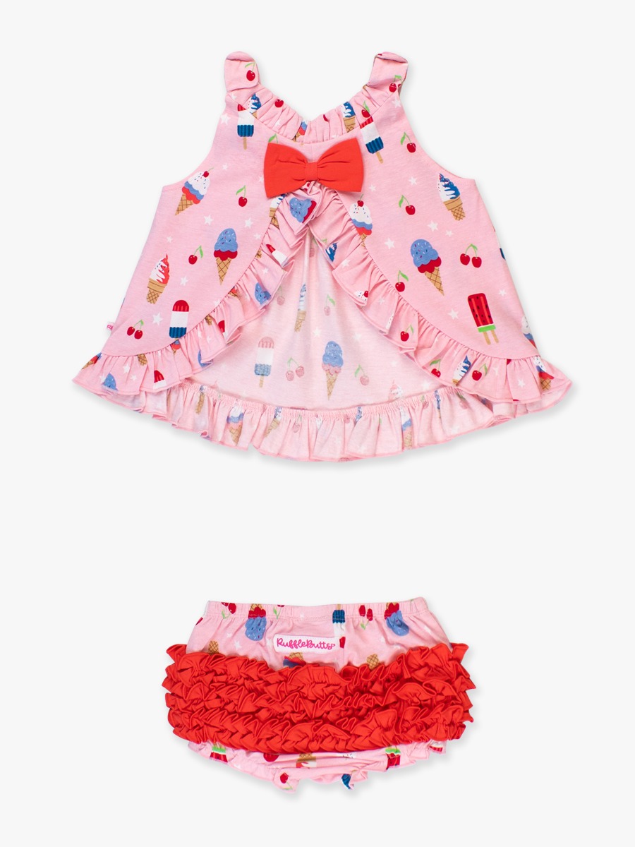 Sweet Freedom Knit Swing Top and Bloomer Set