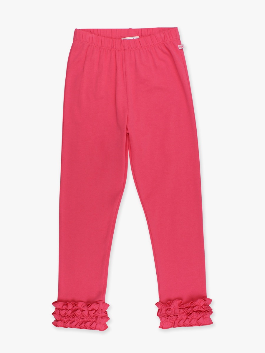 Hot Pink Ruffle Leggings
