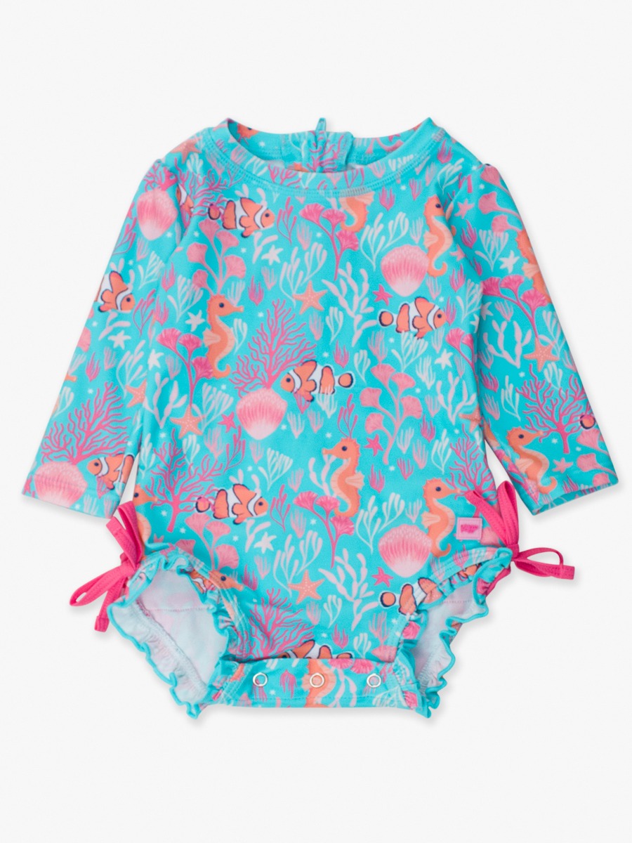 Ocean Tides Long Sleeve One Piece Rash Guard