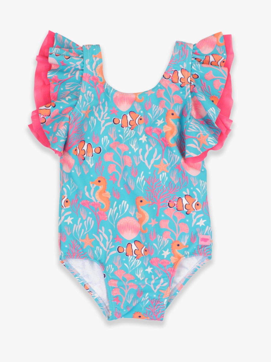 Ocean Tides Butterfly One Piece