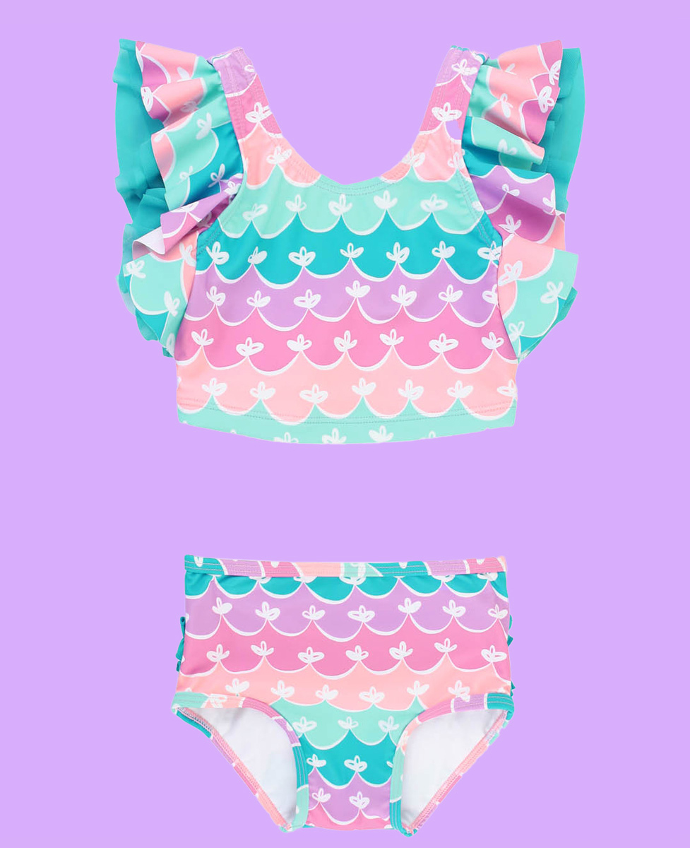 Mermaid Butterfly Tankini - 3-6m