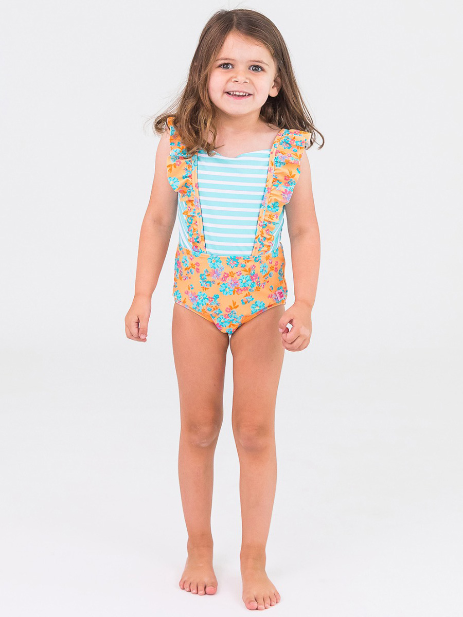 Vibrant Valley Pinafore One Piece