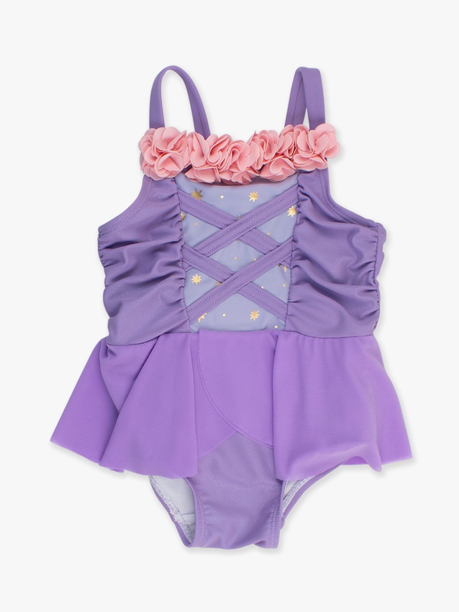Amethyst Princess Dress-Up One Piece Swimsuit