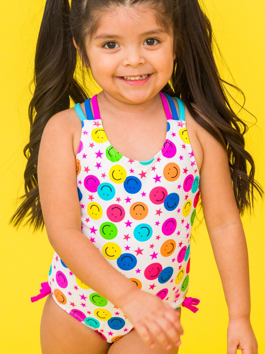 Star Smile Cross-Back One Piece