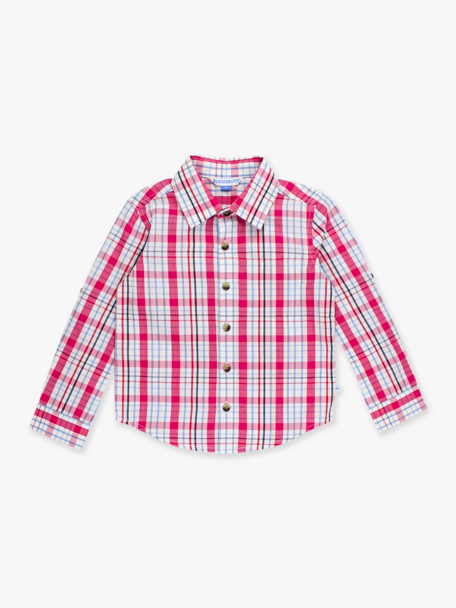 Adley Plaid Long Sleeve Button Down Shirt