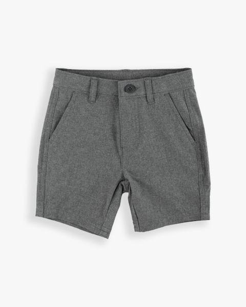 Heather Harbor Gray Hybrid Shorts