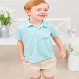 Khaki Pull-on Shorts