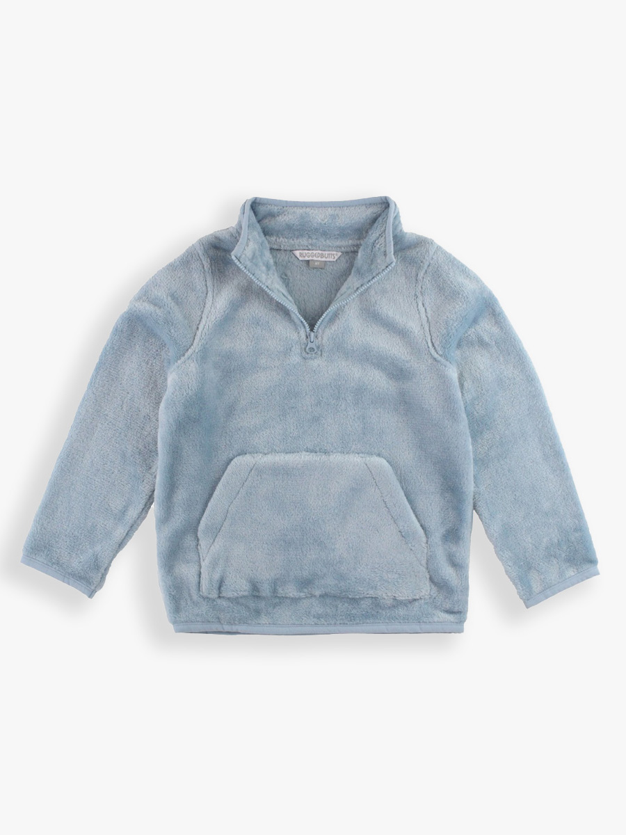 Slate Fleece Pocket Pullover
