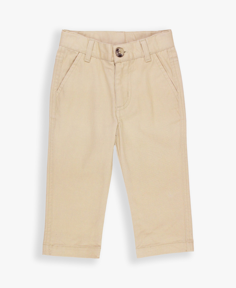 Khaki Stretch Chino Pants