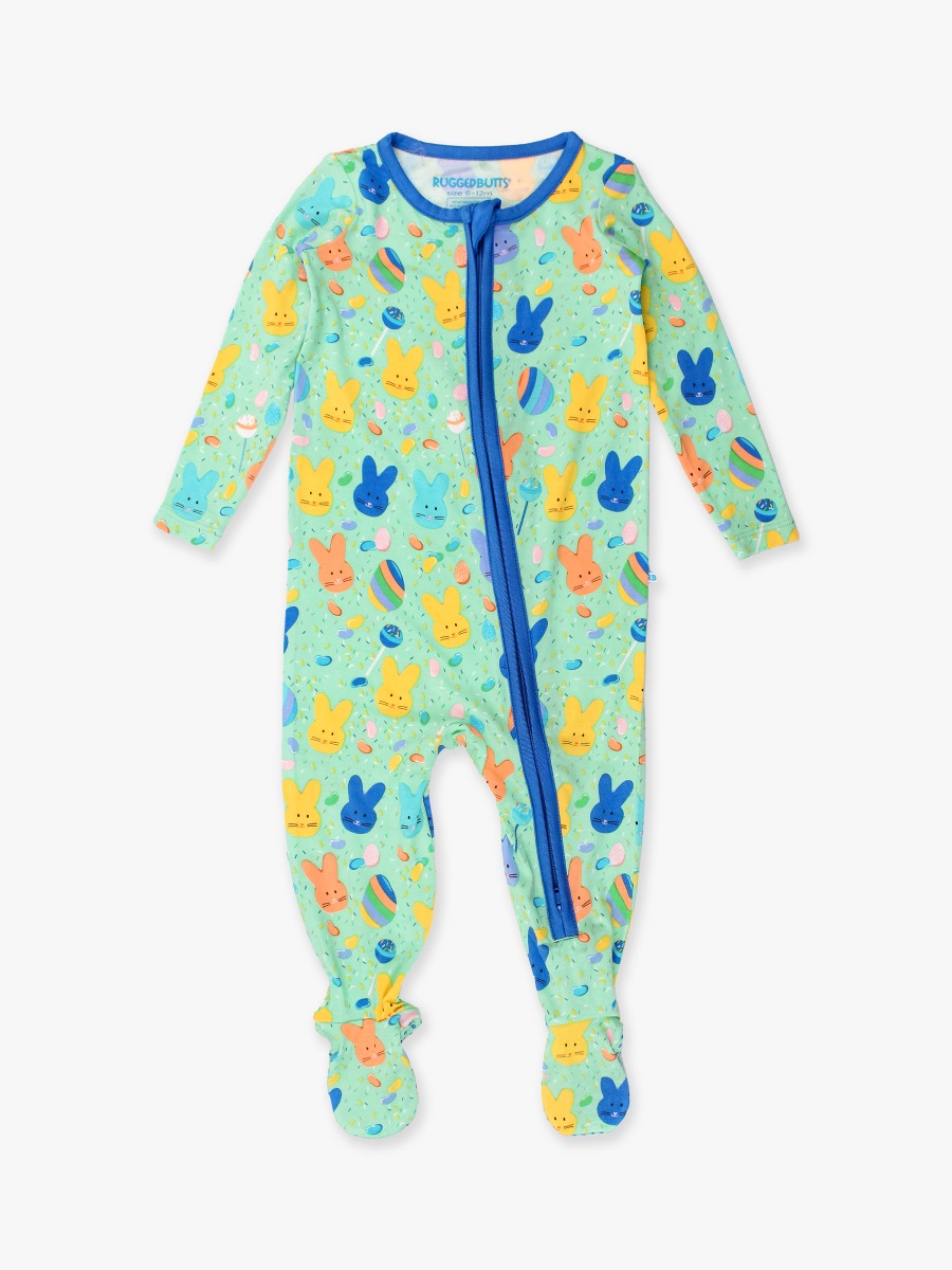 Green Sugar Rush One Piece Footie Pajamas