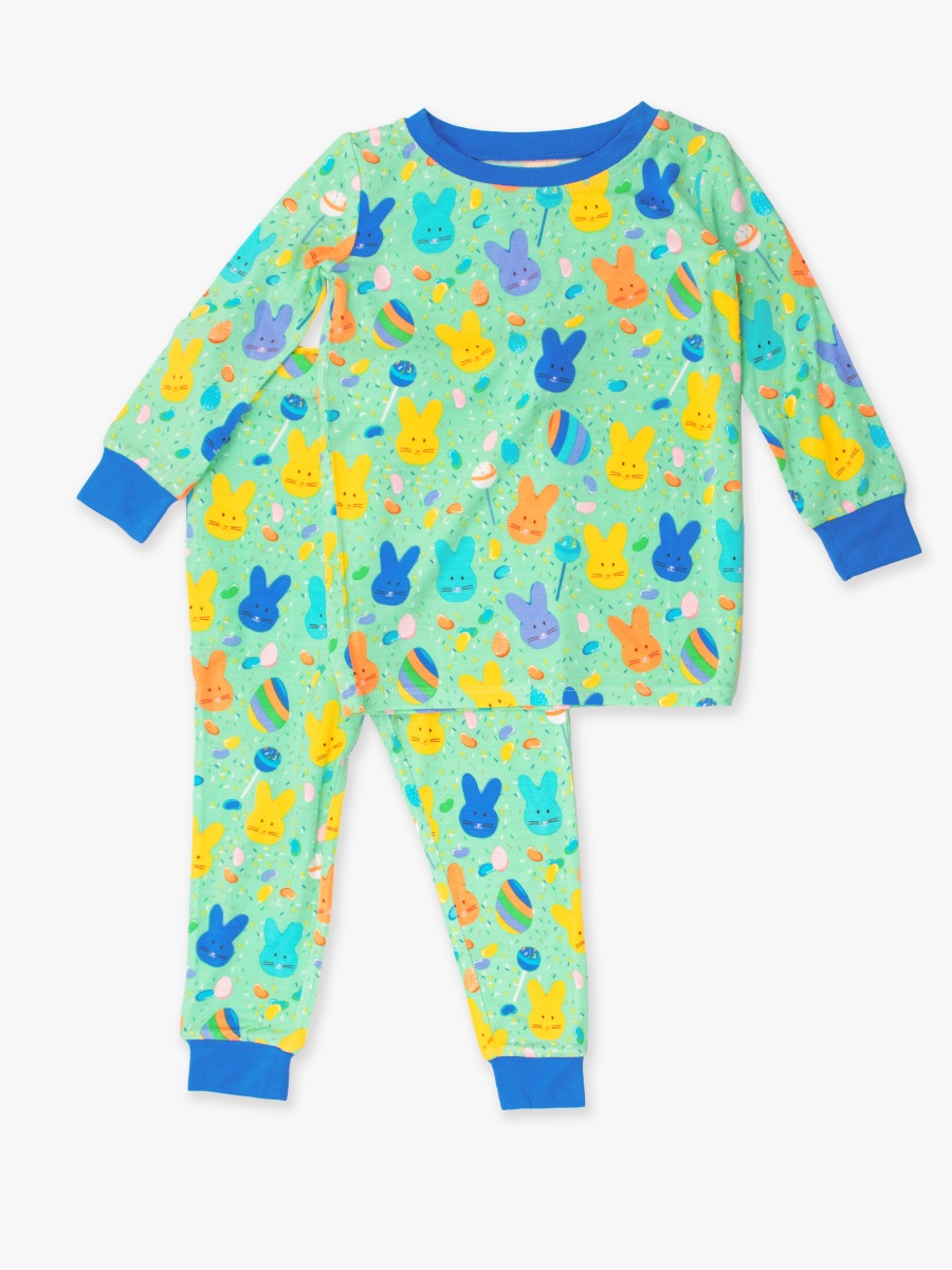 Green Sugar Rush Long Sleeve Pajama Set