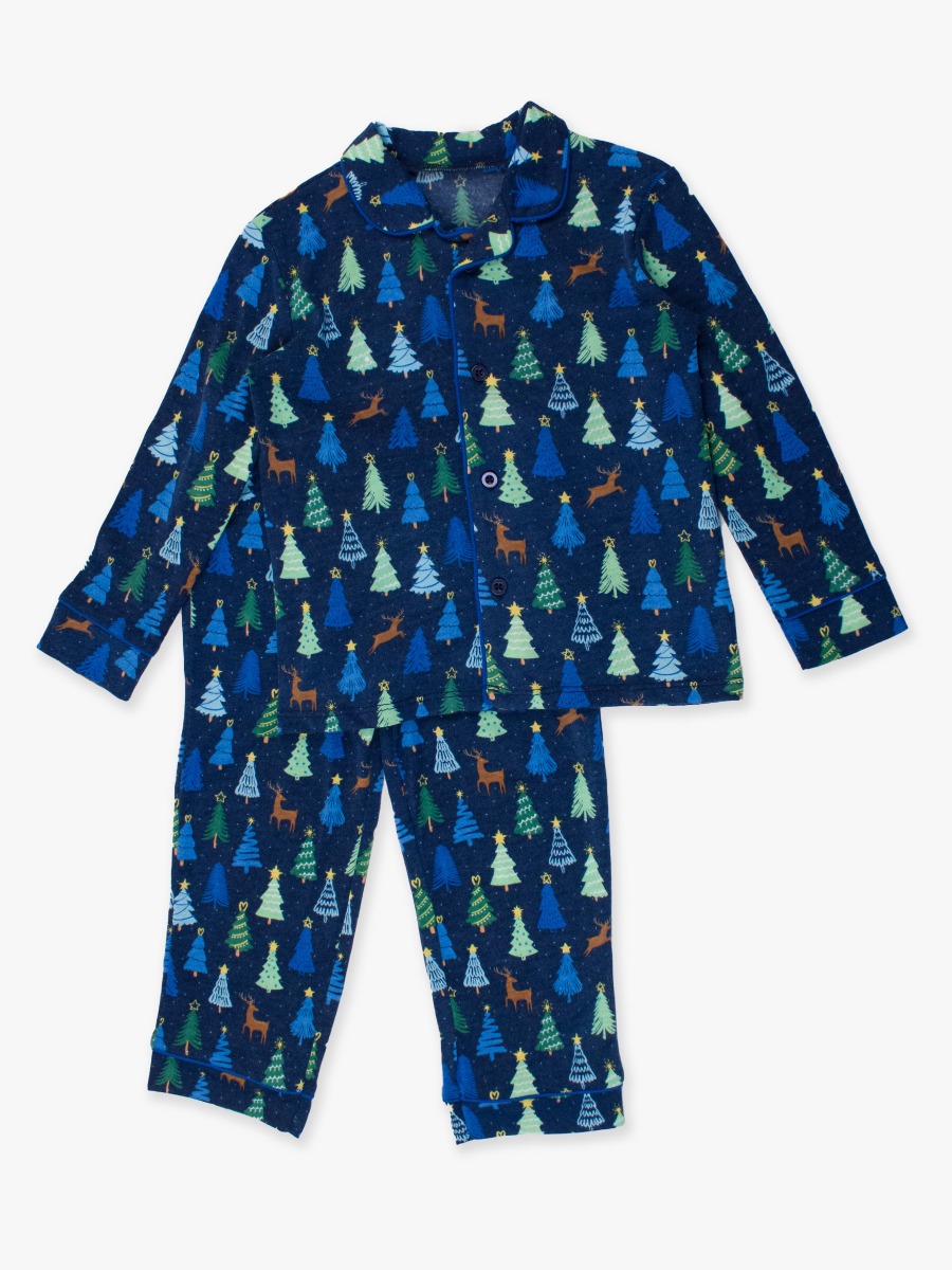 Merry Blue Pines Boys Pajama Set