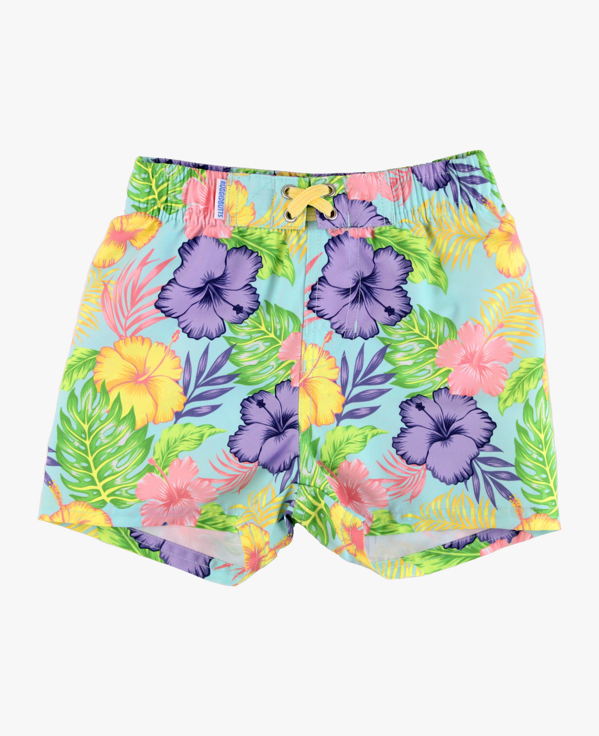 Aloha Blossoms Swim Trunks