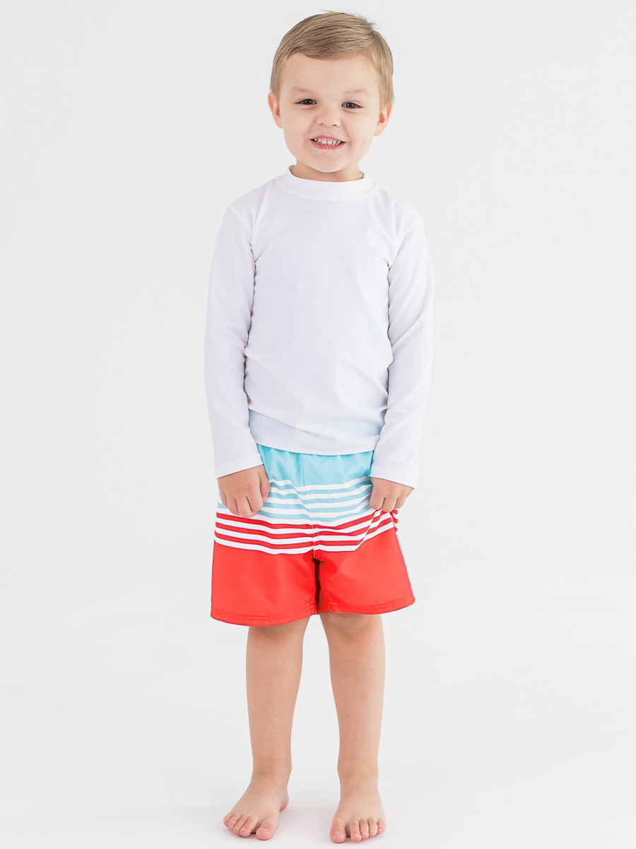 From Sea To Shining Sea Swim Trunks