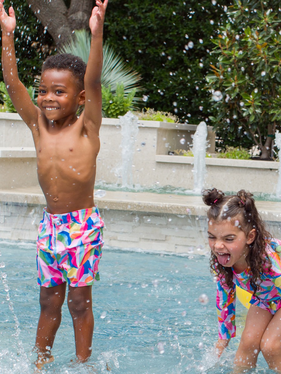 Tropical Adventure Swim Trunks