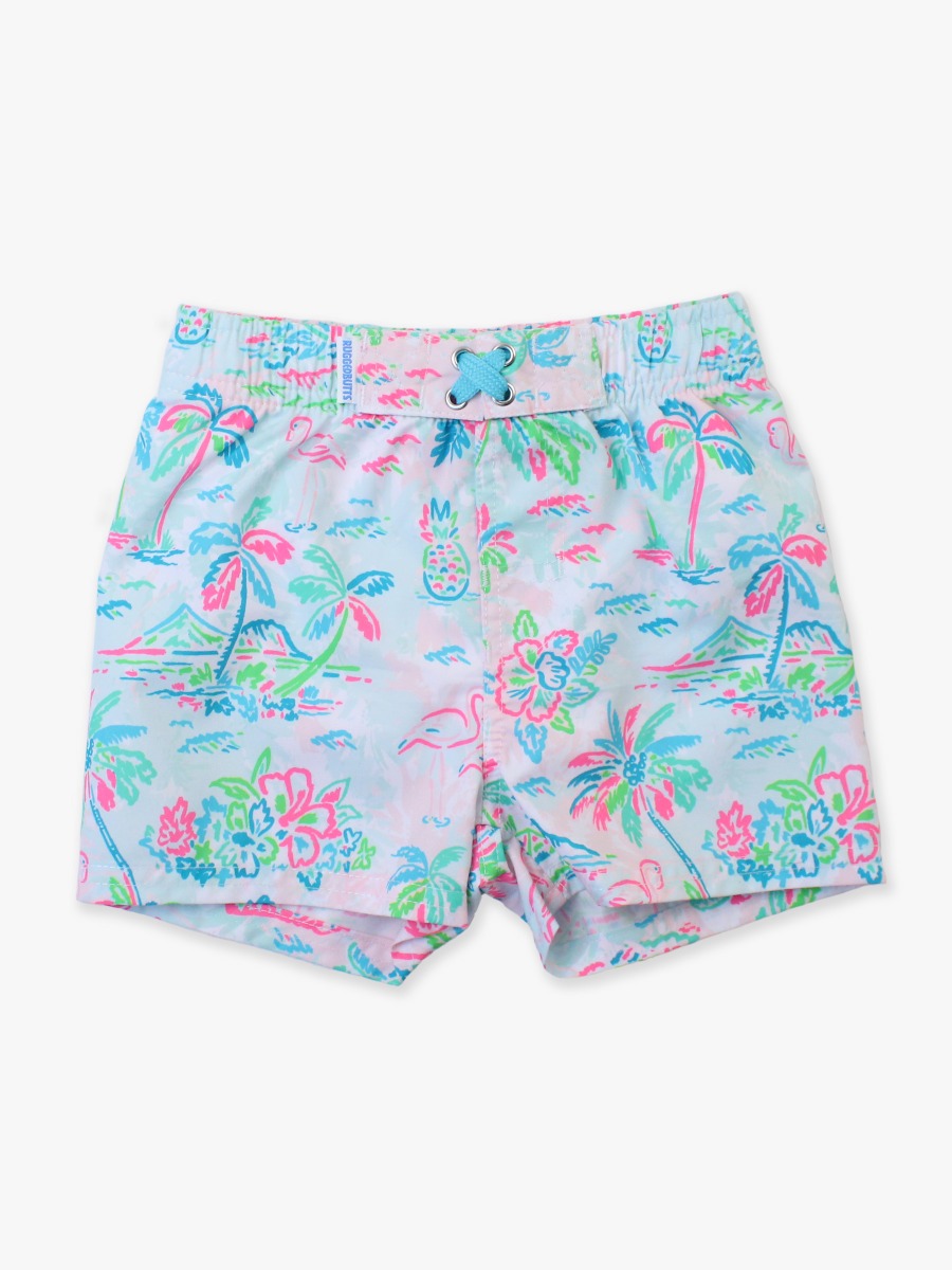 Tropical Resort Swim Trunks - 3-6m