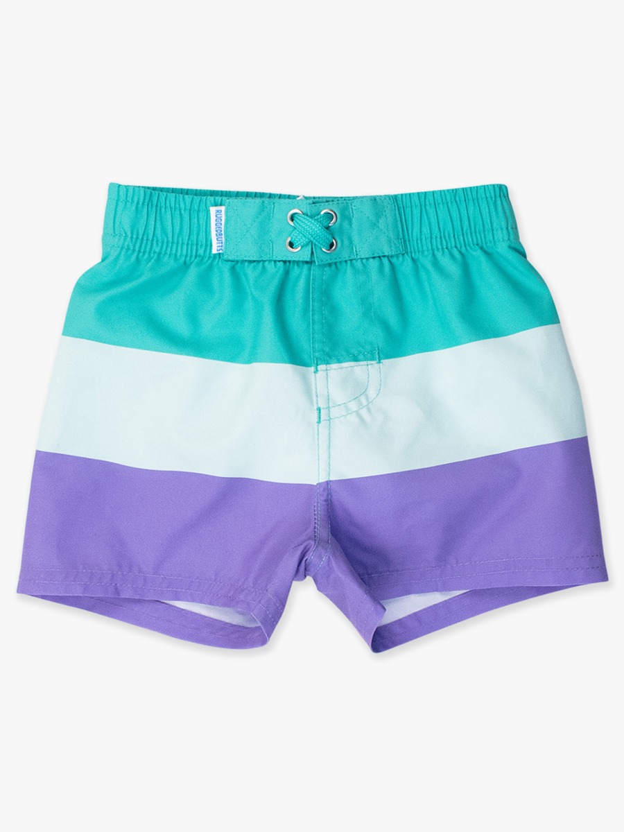 Marine Color Block Swim Trunks - 3-6m