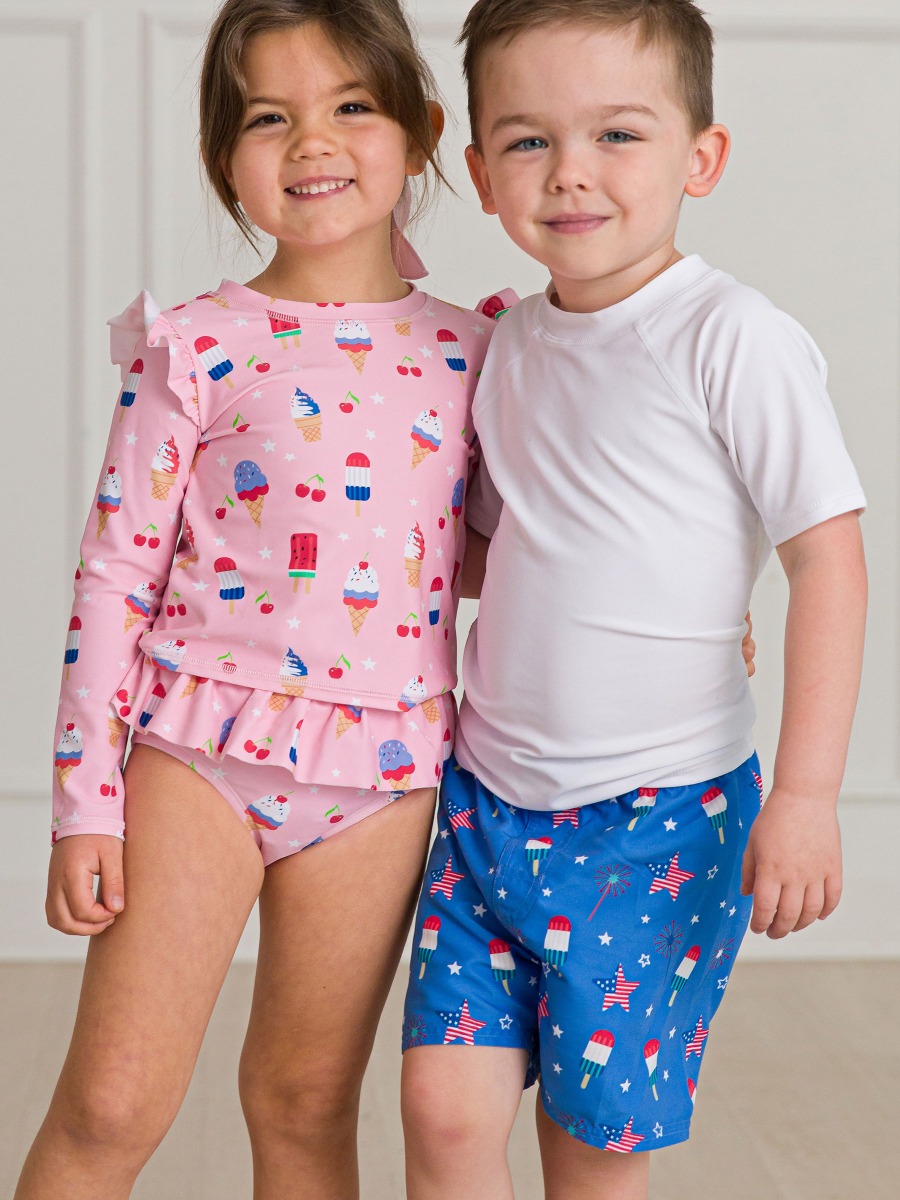 Freedom Fireworks Swim Trunks