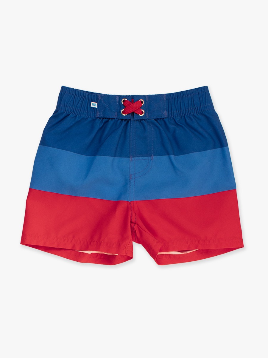 Liberty Color Block Swim Trunks - 3-6m