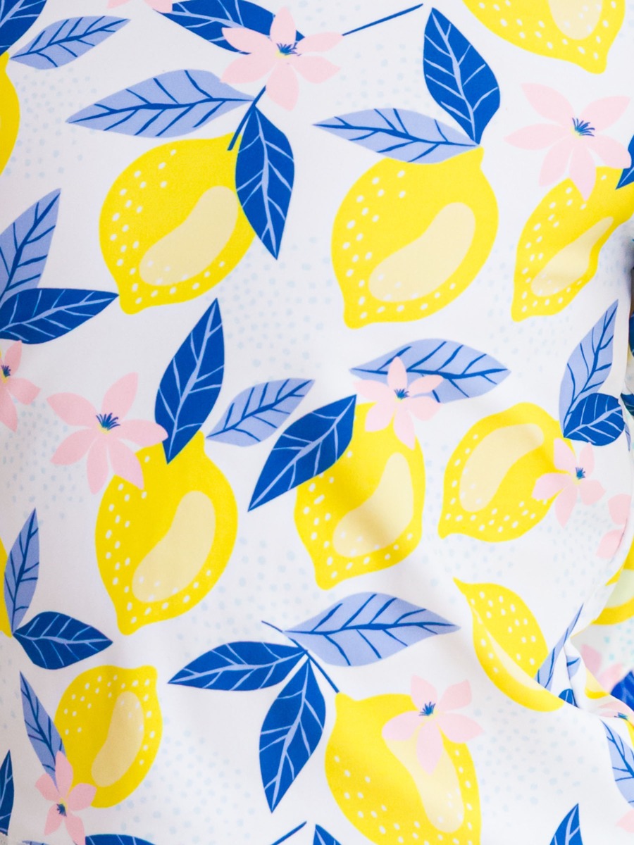 Floral & Fruit Swim Trunks