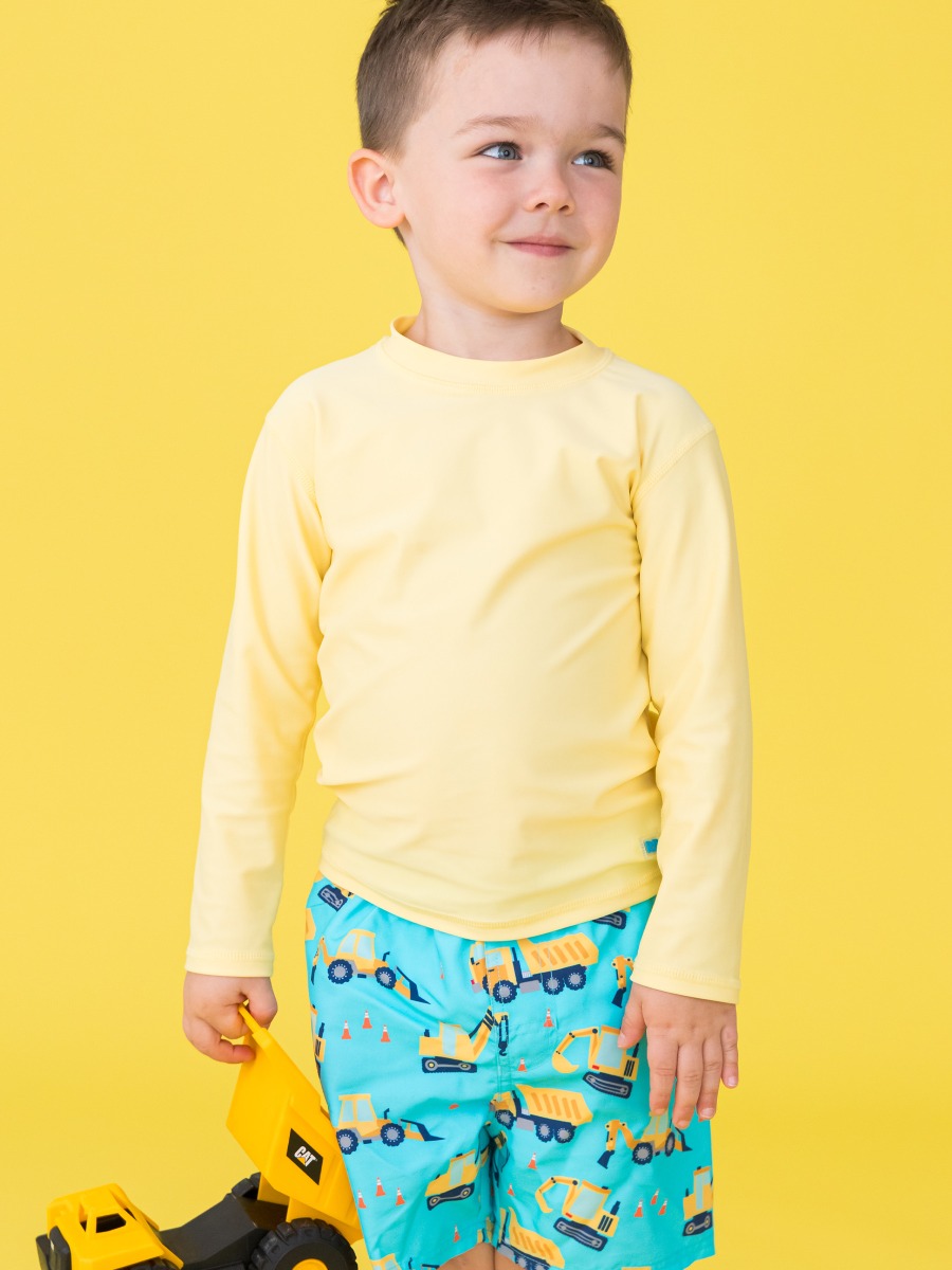 Under Construction Swim Trunks