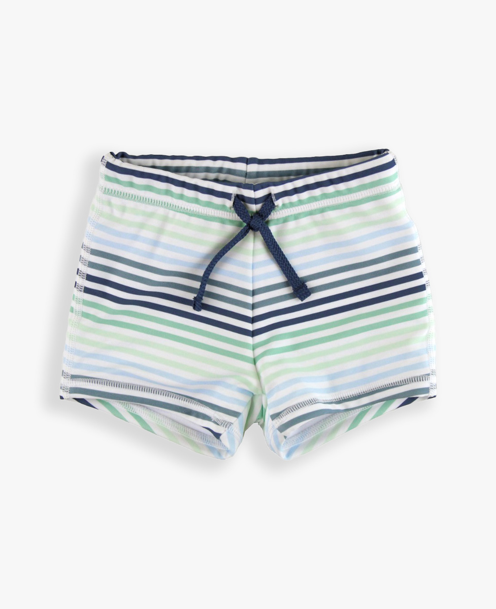 Rainbow Lane Stripe Swim Trunks - 3-6m