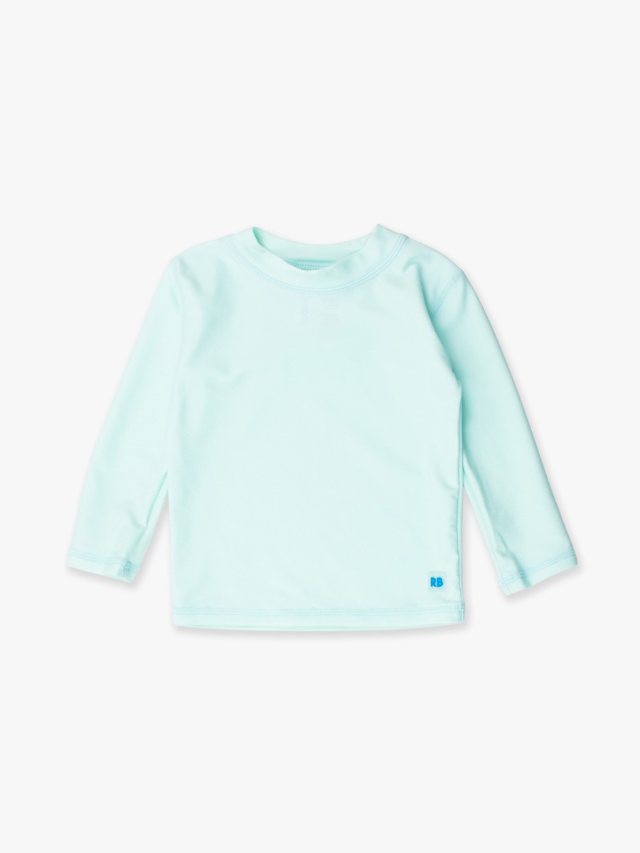 Mint Long Sleeve Rash Guard - 3-6m